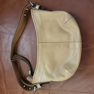 Coach Boho Tan Leather Bag